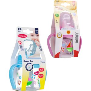 لیوان آب میوه خوری کودک 150 میل 6 تا 18 ماه طرح قایق بیبی لند