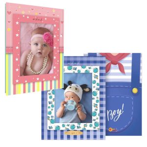 آلبوم خاطرات نوزاد قاب دار یکی بود یکی نبود بیبی برنارد