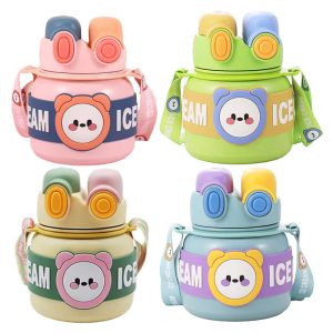 فلاسک استیل 850 میل نی دار دو کاره