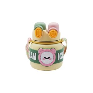 فلاسک استیل 850 میل نی دار دو کاره Ice Cream - کرم