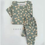 ست تیشرت شلوار بچه گانه طرح بابونه کوکو Coco - 1-%d8%aa%d8%a7-2-%d8%b3%d8%a7%d9%84