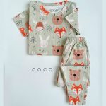 ست تیشرت شلوار بچه گانه طرح جنگل سبز کوکو Coco - 1-%d8%aa%d8%a7-2-%d8%b3%d8%a7%d9%84