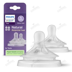 سرشیشه دوعددی پنج قطره مدل Natural Response اونت Avent