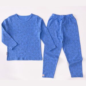 ست بلوز آستین بلند و شلوار بچه گانه طرح رومی لوپتو