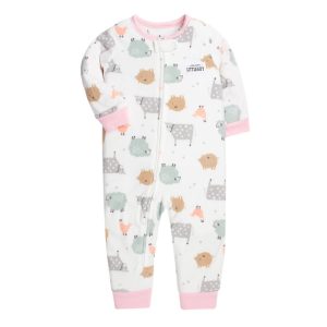 سرهمی فوتر بدون جوراب بچه گانه دخترانه طرح حیوانات