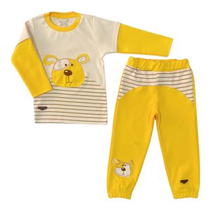 ست بلوز آستین بلند و شلوار کودک طرح هورام به آوران