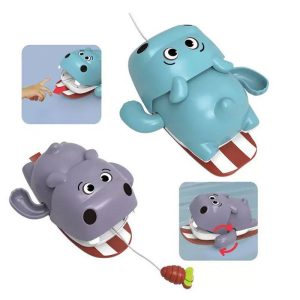 اسباب بازی نوزاد اسب آبی شناگر نخ کش دار