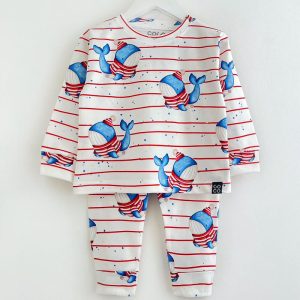 ست بلوز شلوار بچه گانه طرح والی کوکو