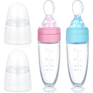 سرلاک خوری قاشق دار سیلیکونی بیبی سیل