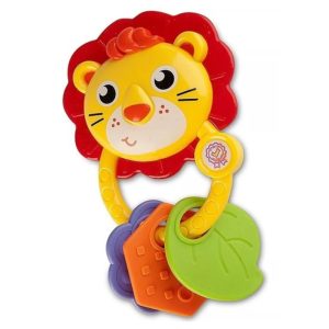 اسباب بازی جغجغه ای دندان گیر دار طرح شیر فایو استار