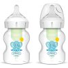 شیشه شیر 150 میل پهن طرح فیل دو عددی دکتر براون