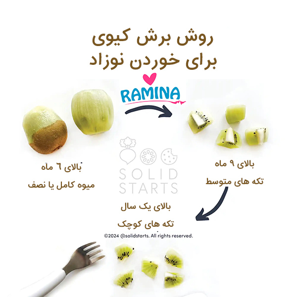 خوردن کیوی برای نوزاد