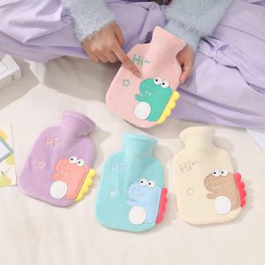 کیسه آب گرم کودک چهار رنگ دایناسور