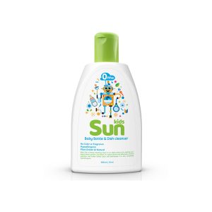 مایع شوینده شیشه شیر و ظروف 500 میل سان کیدز