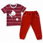 ست بلوز آستین کوتاه با شلوار بچه گانه پسرانه طرح مارتن پاریز Pariz - 18-%d8%aa%d8%a7-24-%d9%85%d8%a7%d9%87