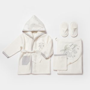 ست حوله نوزاد 4 تکه طرح کوالا بی ارگانیک