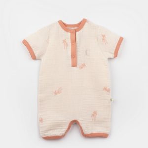 رامپر نوزادی طرح سافاری بی ارگانیک