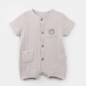 رامپر نوزادی طرح بره طوسی بی بیبی