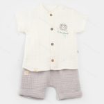 ست تیشرت و شلوارک کودک طرح بره طوسی بی بیبی Bi Baby - 6-%d8%aa%d8%a7-9-%d9%85%d8%a7%d9%87