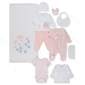 ست لباس بیمارستانی 10 تکه نوزاد کد 933 ببتو