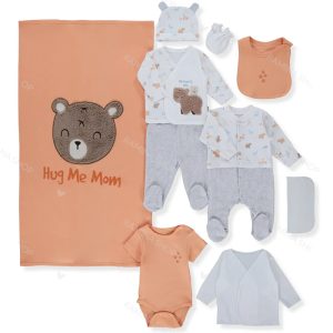 ست لباس بیمارستانی 10 تکه نوزاد کد 917 ببتو