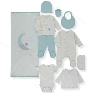 ست لباس بیمارستانی 10 تکه نوزاد کد 947 ببتو