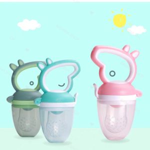 پستانک میوه خوری نوزاد همراه با سری اضافه بی بی سیل