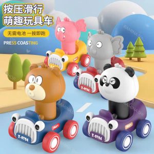 اسباب بازی فشاری حیوانات ماشین سوار