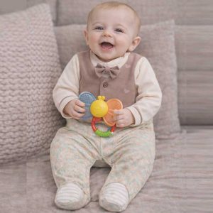 سرهمی نوزادی جوراب دار کد 3625 ببتو Bebetto