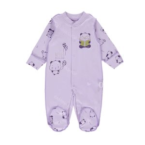 سرهمی نوزادی جوراب دار کد 3673 یاسی ببتو Bebetto