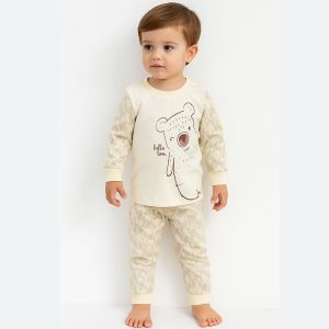 ست بلوز آستین بلند و شلوار کودک کد 1358 ببتو Bebetto