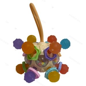 دندانگیر سیلیکونی جغجغه ای طرح فضایی کچ بال