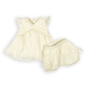 سارافون و شلوارک بچه گانه دخترانه کد 4253 میومینی Miomini