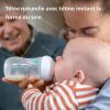 شیشه شیر طلقی ضد نفخ 260 میل مدل Natural Response اونت Avent