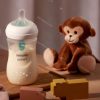 شیشه شیر طلقی ضد نفخ 260 میل طرح خرس و ستاره مدل Natural Response اونت Avent