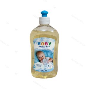 مایع شستشوی شیشه شیر و سرشیشه 500 میل بابی Boby