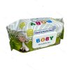 دستمال مرطوب کودک برای پوست های حساس 120 عددی طرح گوسفند بابی Boby