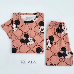 ست تیشرت شلوارک بچه گانه طرح میکی موس کوالا Koala