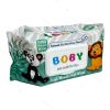 دستمال مرطوب کودک برای پوست های حساس 120 عددی طرح شیر بابی Boby