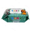 دستمال مرطوب کودک برای پوست های حساس 120 عددی طرح شیر بابی Boby