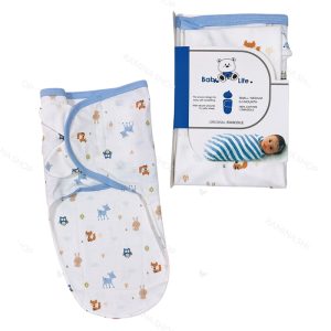 قنداق چسبی نوزادی پسرانه طرح روباه بیبی فورلایف Baby4life