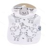 پیشبند دکمه دار نوزاد بیبی فورلایف Baby4life