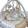 تشک بازی پولیشی طرح خرگوش کرم بیبی فان Baby Fun