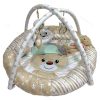 تشک بازی پولیشی نوزاد طرح خرس کرم بیبی فان Baby Fun