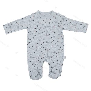 سرهمی جورابی نوزادی دخترانه طرح پرستو بی مینی Bimini