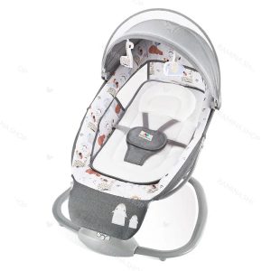 گهواره برقی نوزاد 3 کاره طرح زرافه کد 8208 ماستلا Mastela