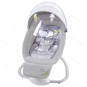 گهواره برقی نوزاد 3 کاره با آویز طرح بستنی کد 8209 ماستلا Mastela