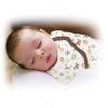 قنداق چسبی نوزادی 0 تا 3 ماه طرح حیوانات Swaddle Me