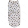 قنداق چسبی نوزادی 0 تا 3 ماه طرح میمون Swaddle Me