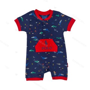 رامپر نوزاد و کودک پسرانه طرح پولو به آوران Behavaran